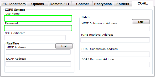 TradingPartnerSetupCORE