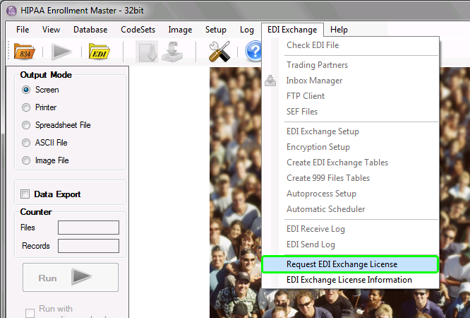Request EDI Exchange License