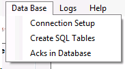 TSBDatabaseMenu