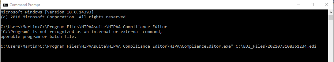 commandlinewithFilePath